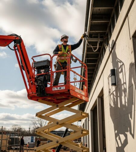 Scissor Lift and Man Lift
